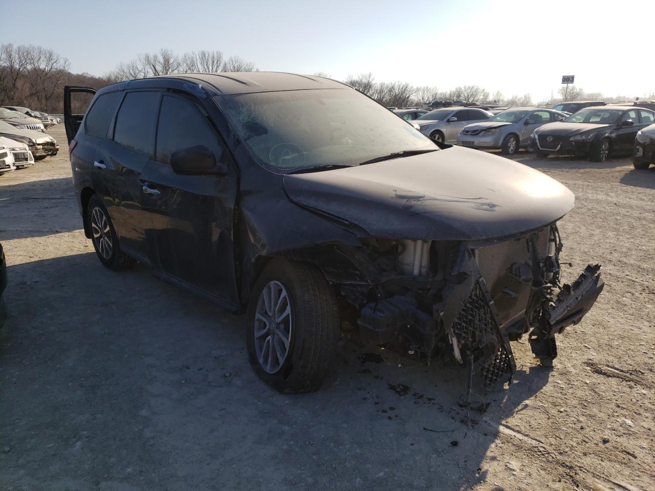 NISSAN PATHFINDER 2014 with VIN 5N1AR2MM1EC650041 - Photo from auction