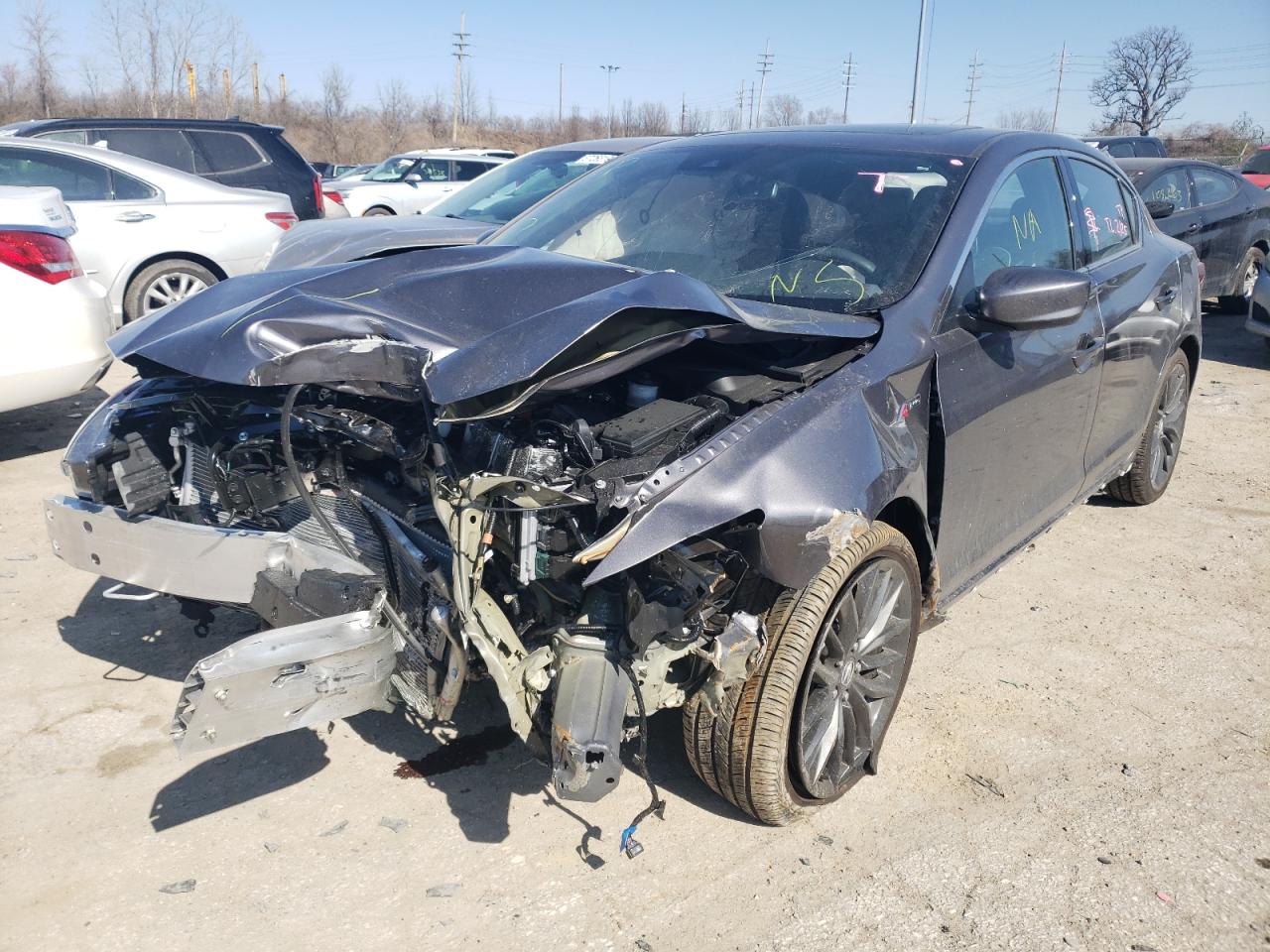 Photo 2 from auction – 2022 ACURA ILX PREMIU with VIN 19UDE2F80NA003429