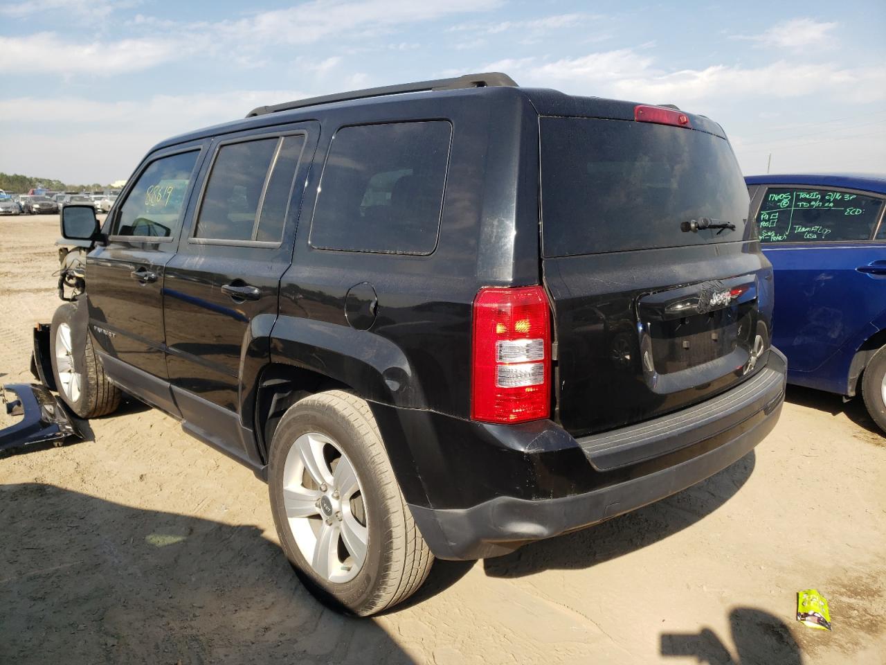 Photo 3 from auction – 2014 JEEP PATRIOT SP with VIN 1C4NJPBB2ED889572