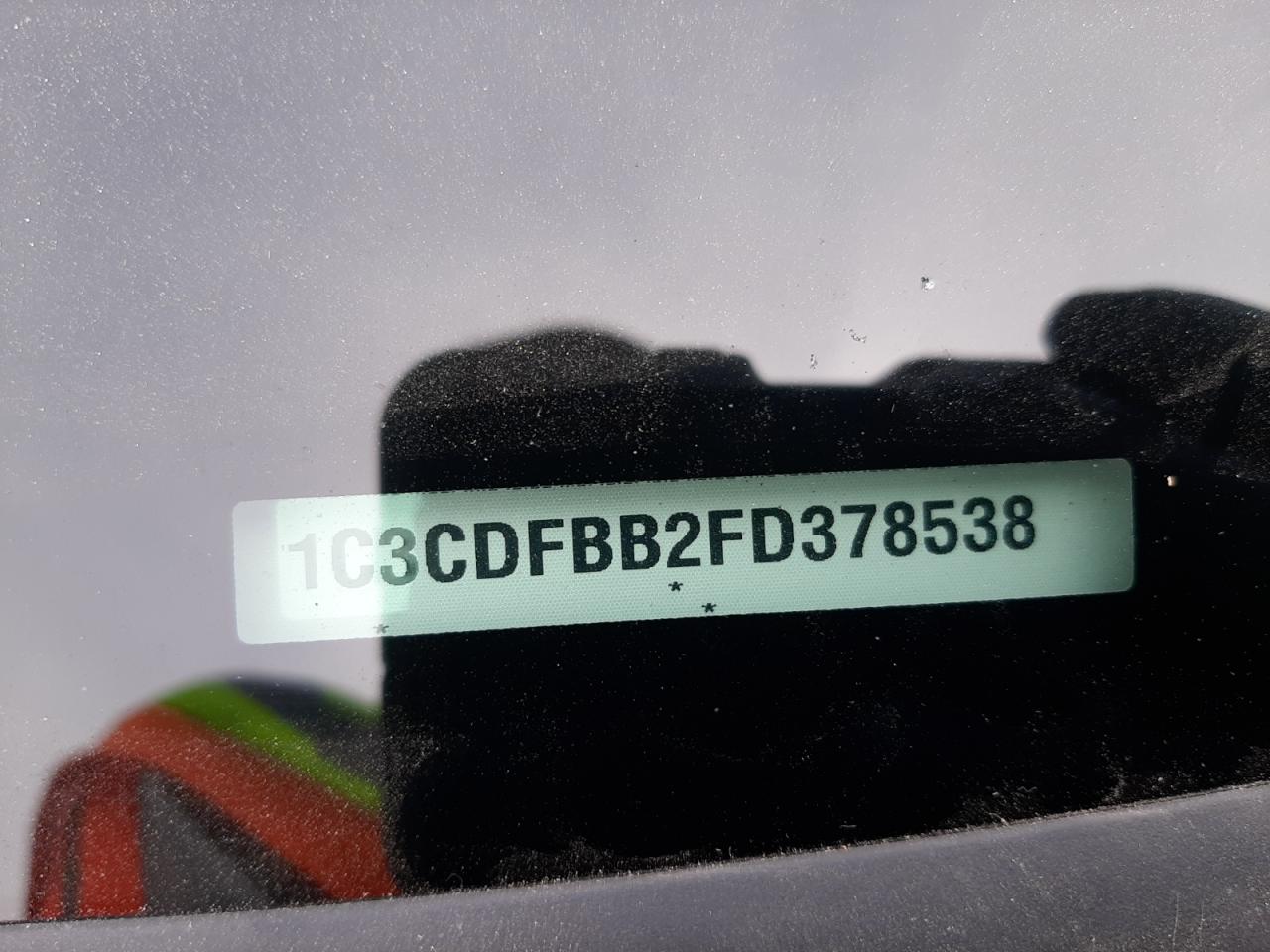 Photo 10 from auction – 2015 DODGE DART SXT with VIN 1C3CDFBB2FD378538