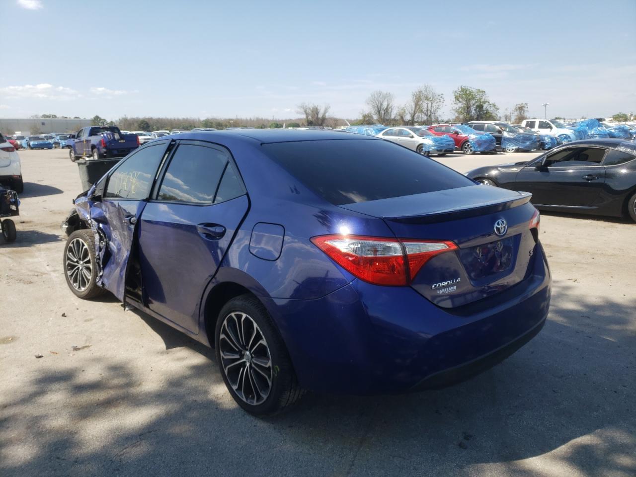 Photo 3 from auction – 2014 TOYOTA COROLLA L with VIN 2T1BURHE7EC047072