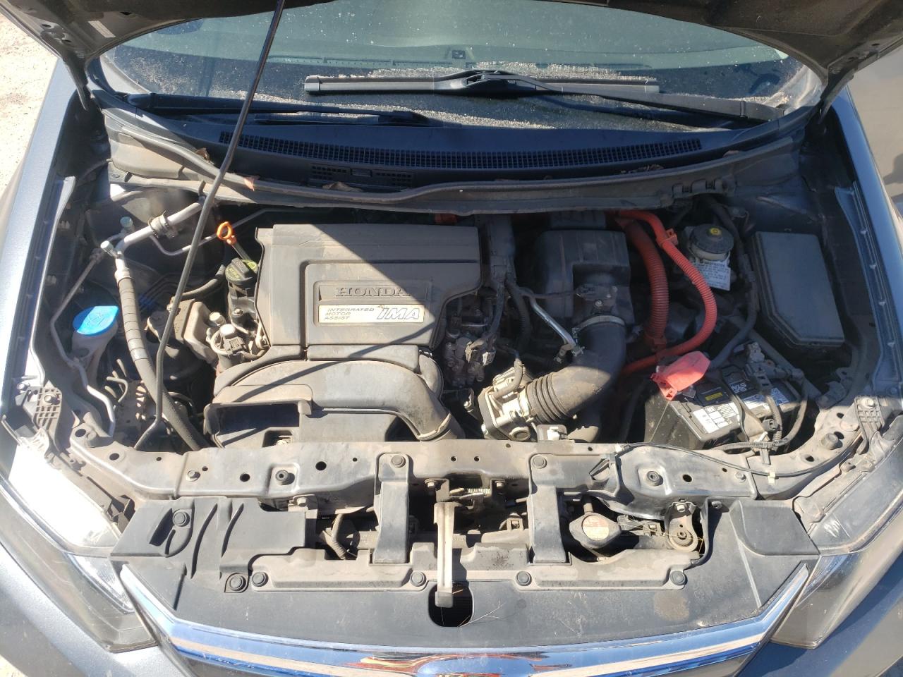 Photo 7 from auction – 2012 HONDA CIVIC HYBR with VIN JHMFB4F36CS003635