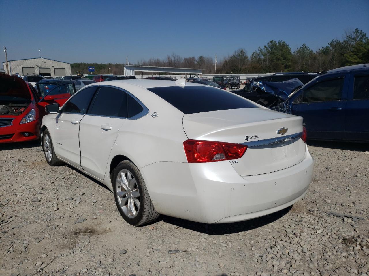 Photo 3 from auction – 2016 CHEVROLET IMPALA LT with VIN 2G1115S37G9164540