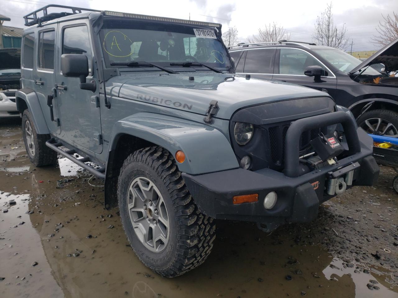 JEEP WRANGLER U 2015 with VIN 1C4BJWFG2FL734966 - Photo from auction