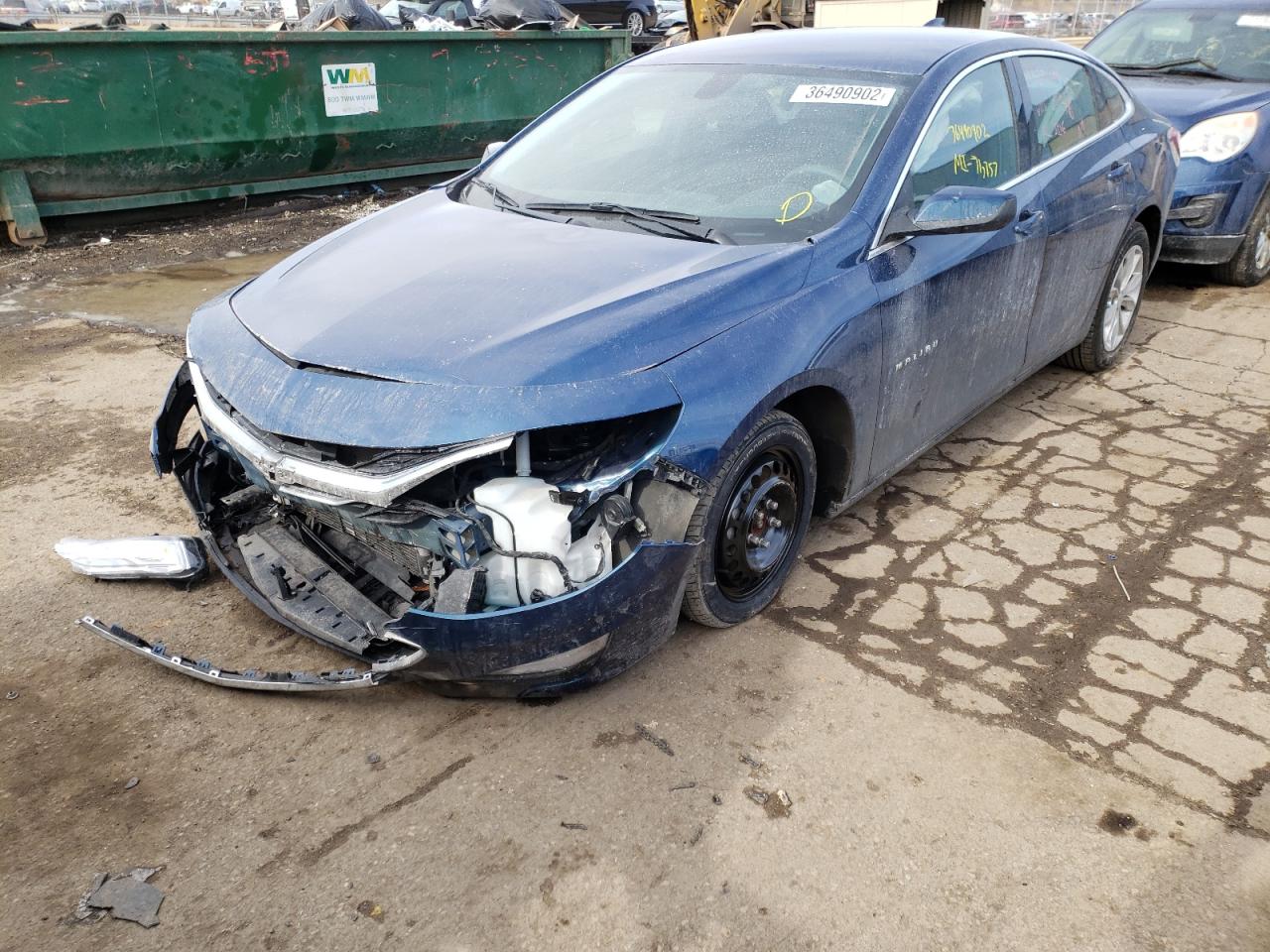 Photo 2 from auction – 2019 CHEVROLET MALIBU LT with VIN 1G1ZD5ST4KF157748