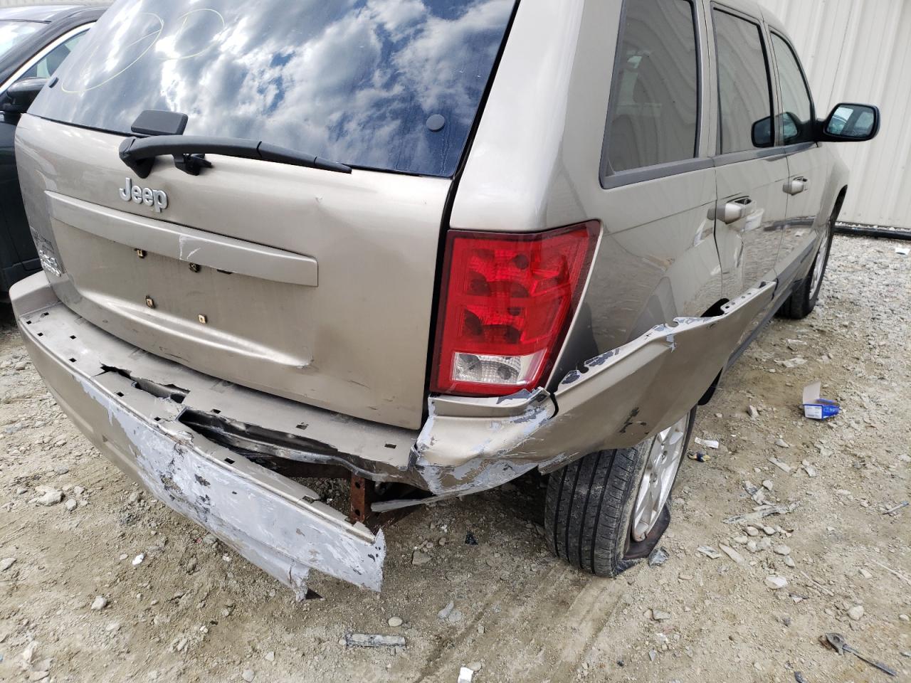 Photo 9 from auction – 2006 JEEP GRAND CHER with VIN 1J4GR48K86C242781