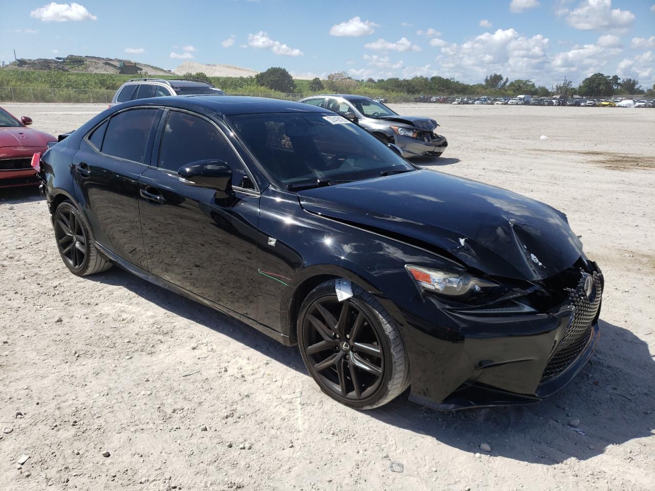 LEXUS IS 250 2014 with VIN JTHBF1D22E5027282 - Photo from auction