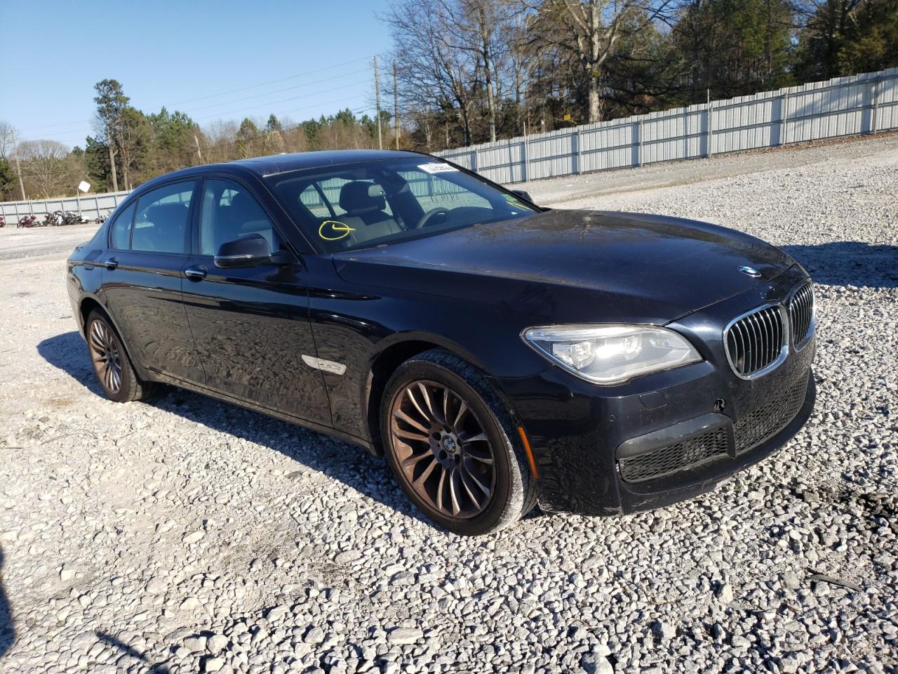 BMW 740 LXI 2014 with VIN WBAYF4C53ED282101 - Photo from auction