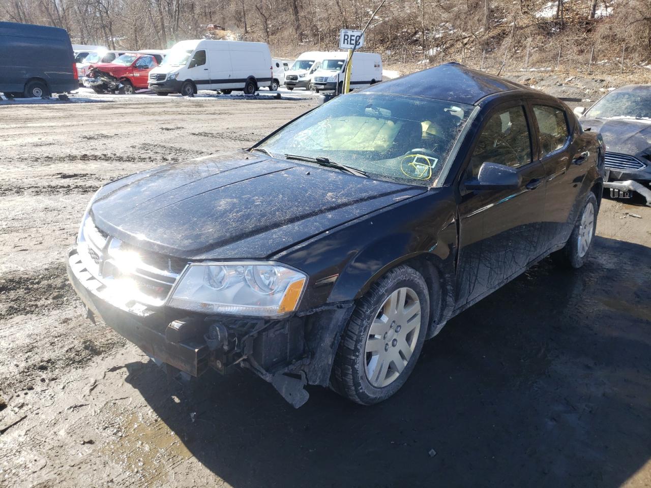 Photo 2 from auction – 2014 DODGE AVENGER SE with VIN 1C3CDZAB5EN104567