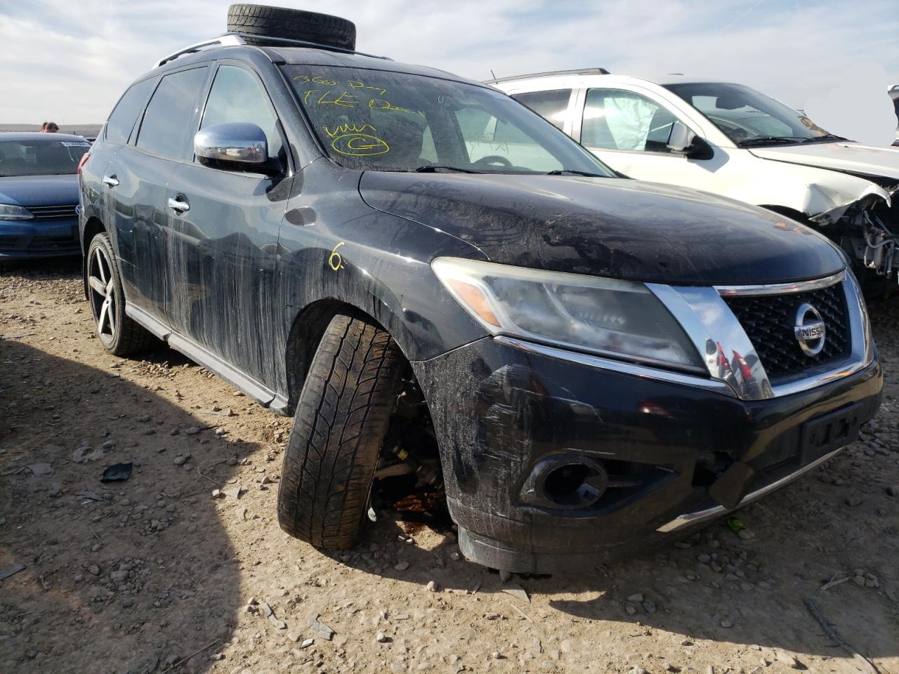 NISSAN PATHFINDER 2014 with VIN 5N1AR2MM7EC678037 - Photo from auction