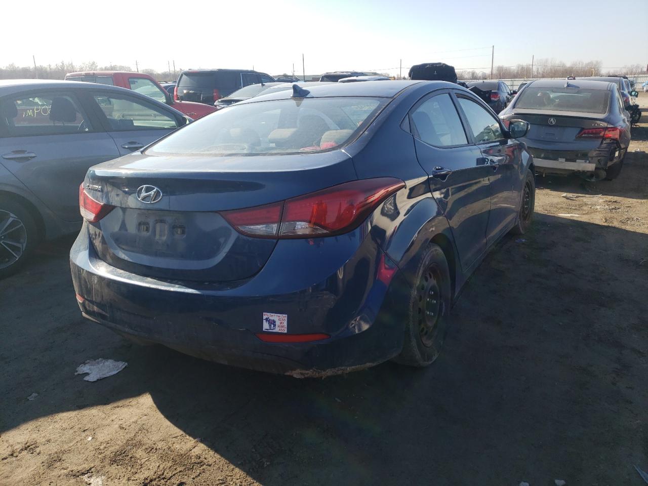Photo 4 from auction – 2016 HYUNDAI ELANTRA SE with VIN KMHDH4AE7GU514616