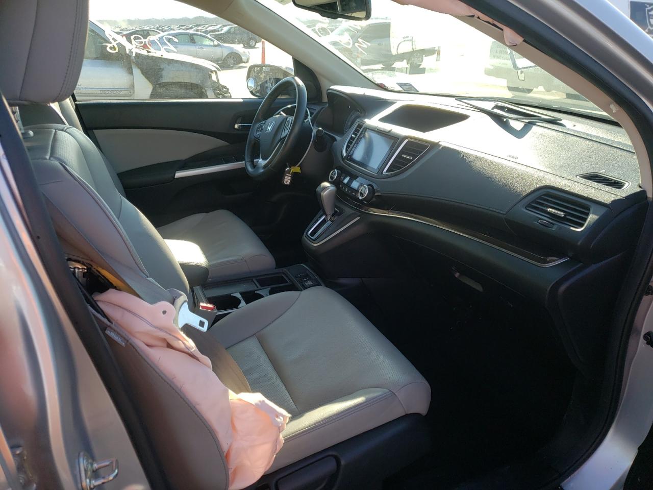 Photo 5 from auction – 2016 HONDA CR-V EXL with VIN 5J6RM4H7XGL074078