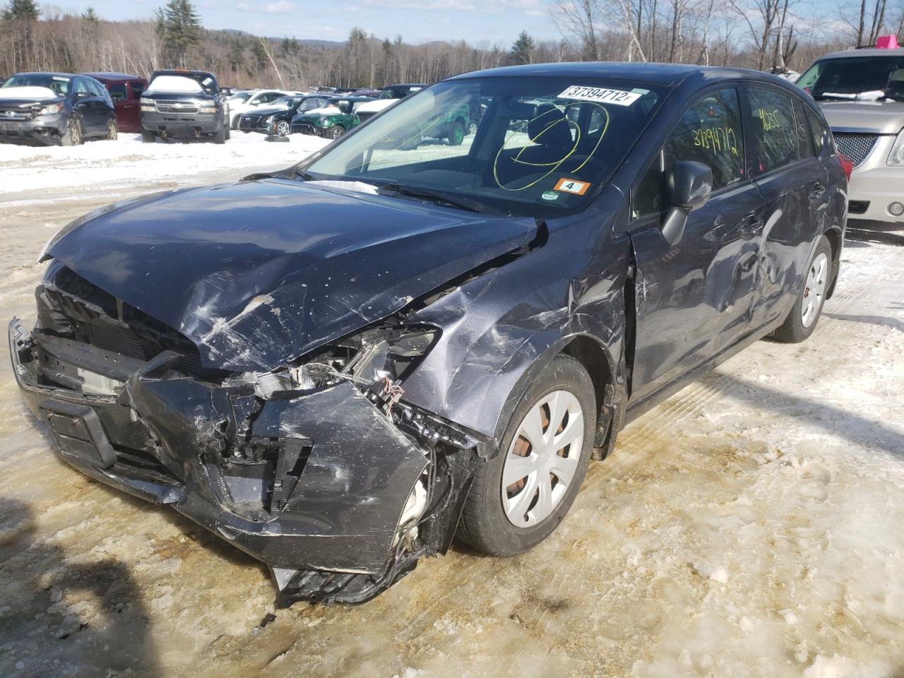 Photo 2 from auction – 2014 SUBARU IMPREZA with VIN JF1GPAA60E8254115