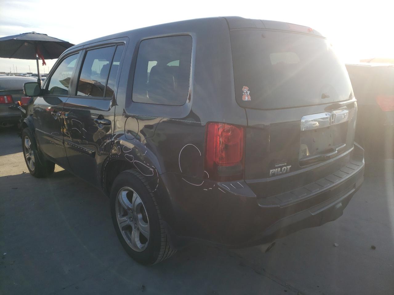 Photo 3 from auction – 2013 HONDA PILOT EXL with VIN 5FNYF3H62DB035089