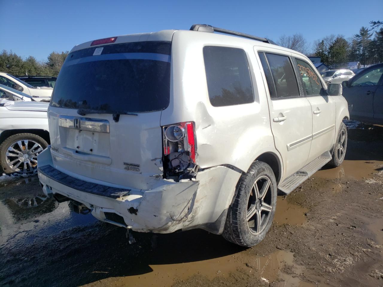 Photo 4 from auction – 2013 HONDA PILOT TOUR with VIN 5FNYF4H97DB078908