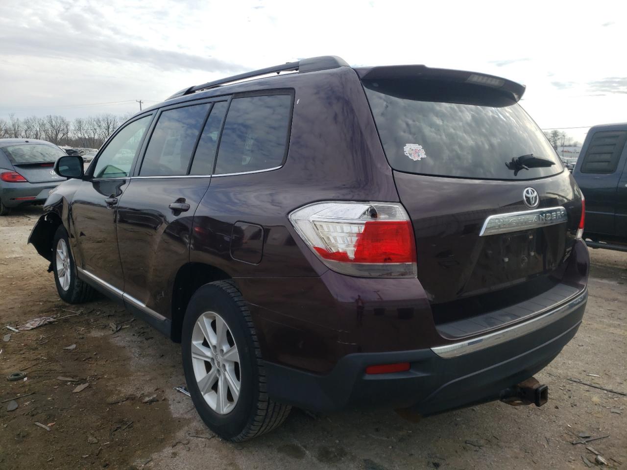 Photo 3 from auction – 2011 TOYOTA HIGHLANDER with VIN 5TDZK3EH0BS024428