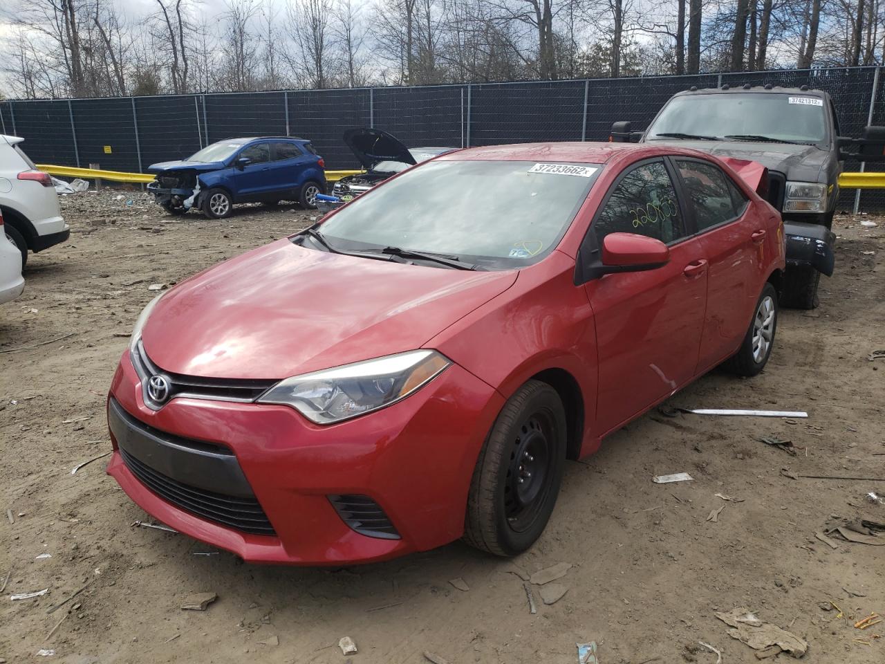 Photo 2 from auction – 2015 TOYOTA COROLLA L with VIN 5YFBURHE6FP239052