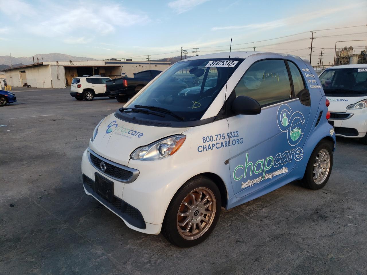 Photo 2 from auction – 2014 SMART FORTWO with VIN WMEEJ9AA3EK730545