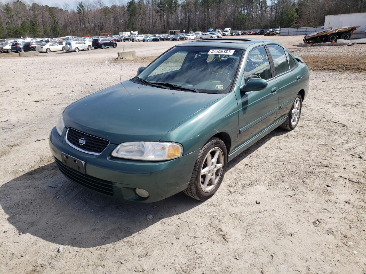 Photo 2 from auction – 2001 NISSAN SENTRA SE with VIN 3N1BB51D91L110330