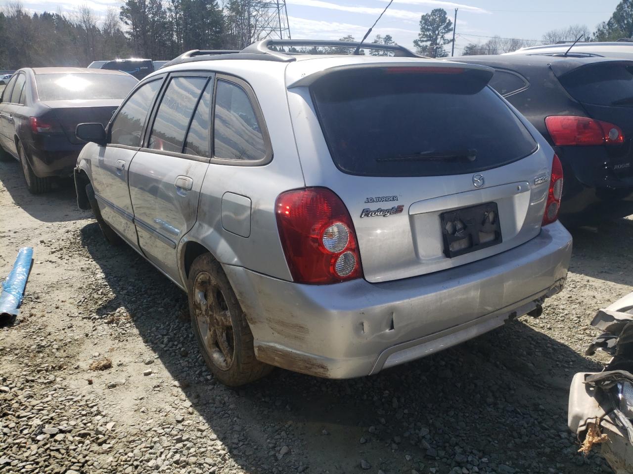 Photo 3 from auction – 2002 MAZDA PROTEGE PR with VIN JM1BJ245421468348