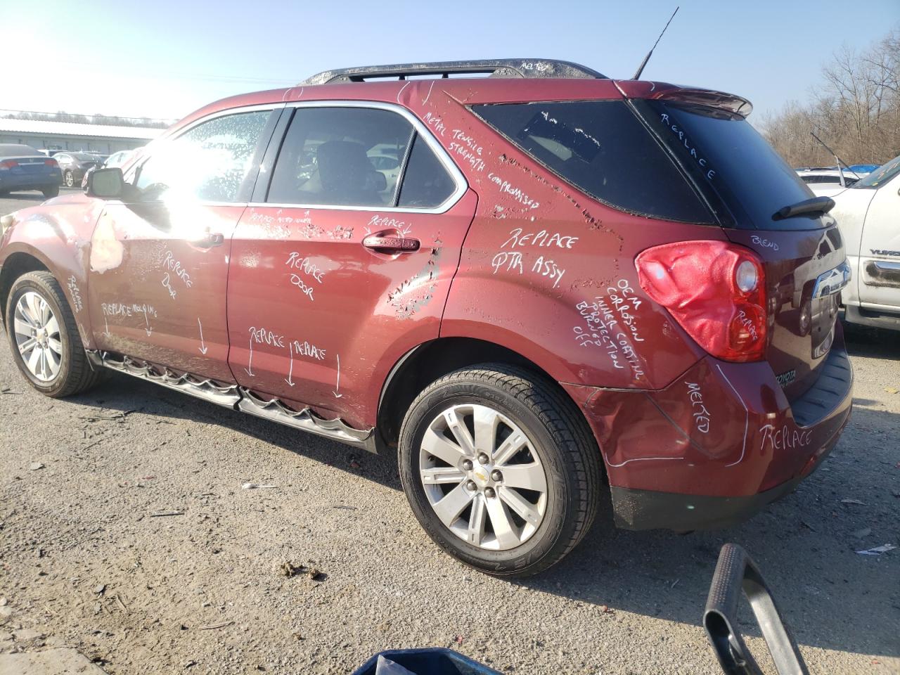 Photo 9 from auction – 2010 CHEVROLET EQUINOX LT with VIN 2CNALPEWXA6323588