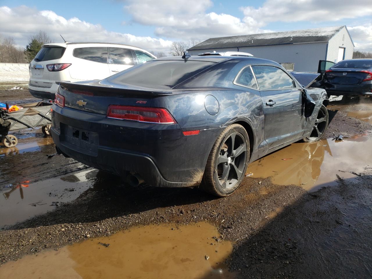 Photo 4 from auction – 2014 CHEVROLET CAMARO LT with VIN 2G1FB1E35E9221550