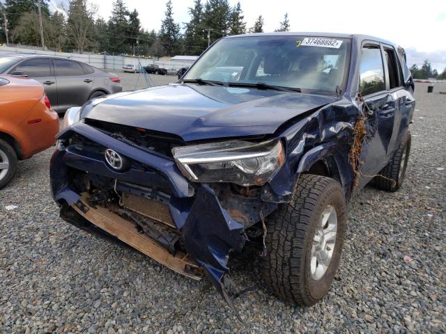 Photo 2 from auction – 2017 TOYOTA 4RUNNER SR with VIN JTEBU5JR3H5438996