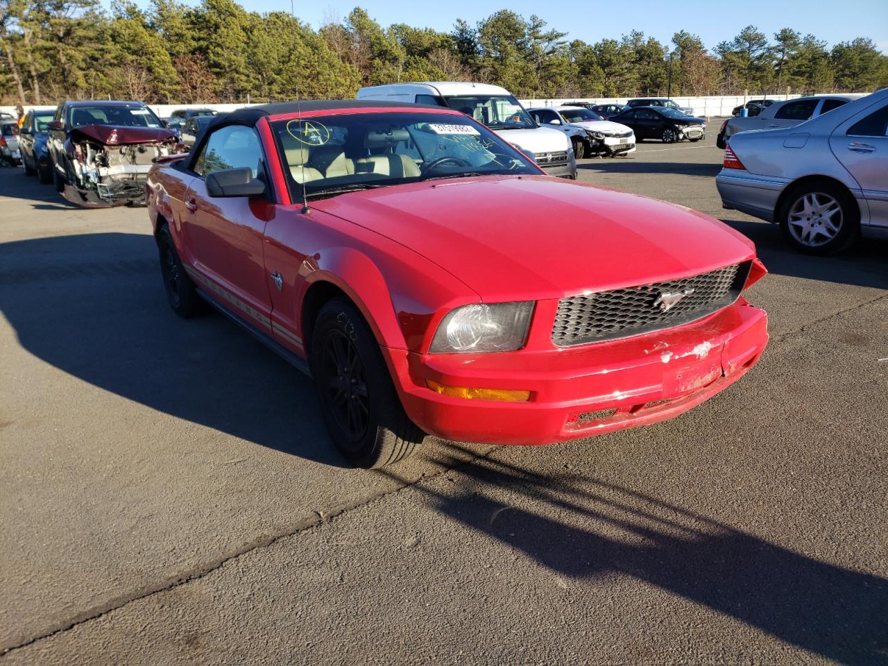 FORD MUSTANG 2009 with VIN 1ZVHT84N495118564 - Photo from auction