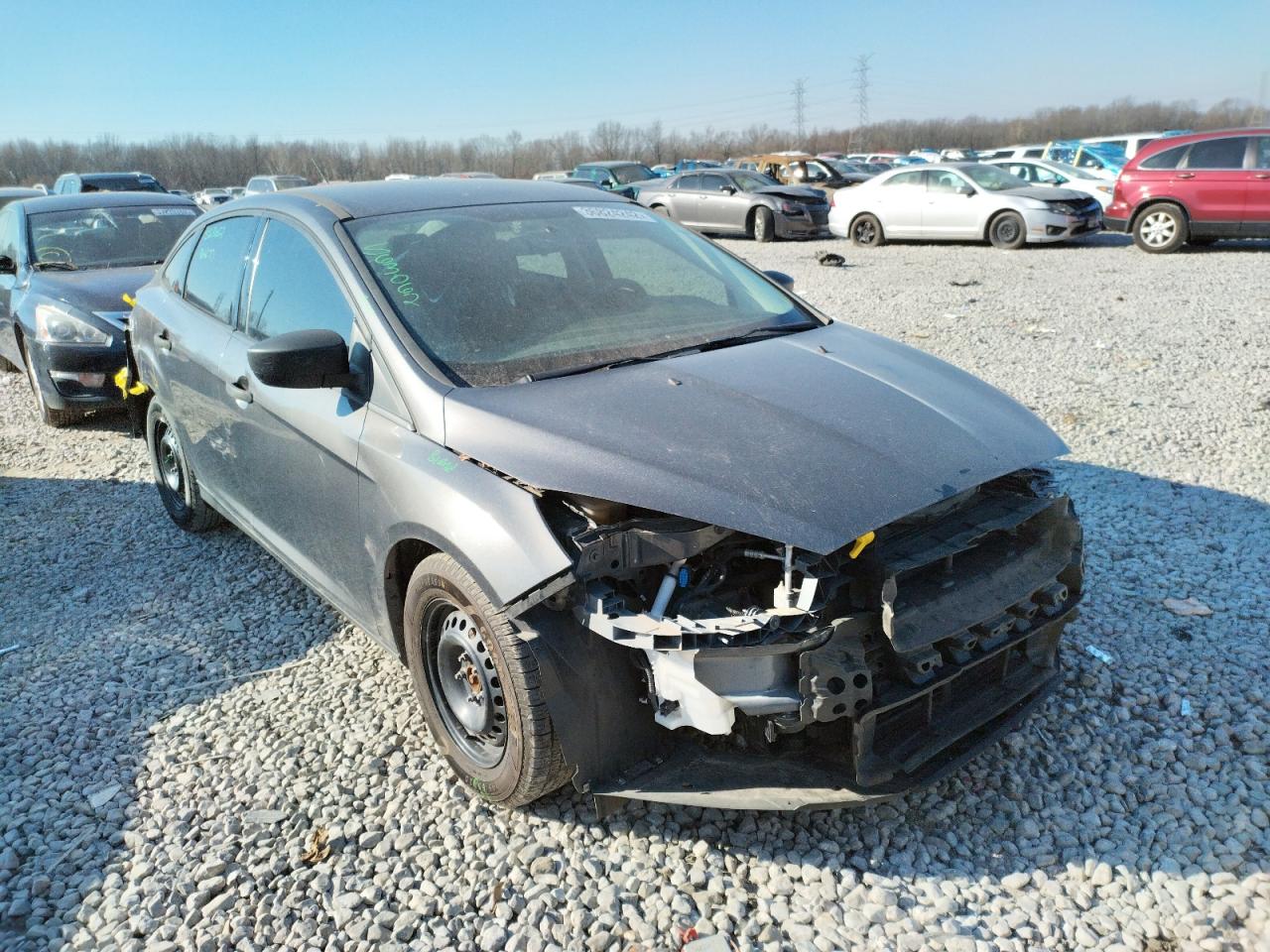 FORD FOCUS S 2018 with VIN 1FADP3E25JL214786 - Photo from auction