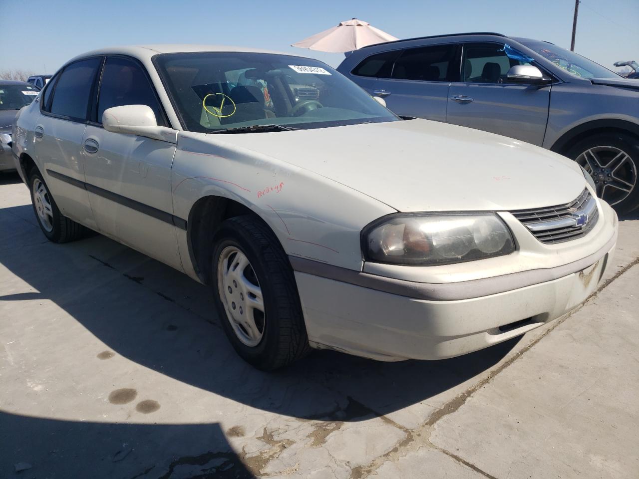 CHEVROLET IMPALA 2004 with VIN 2G1WF52E449349729 - Photo from auction