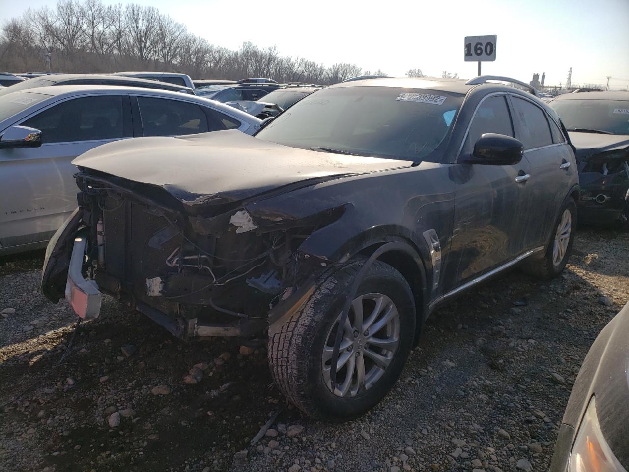 Photo 2 from auction – 2012 INFINITI FX35 with VIN JN8AS1MW6CM151820