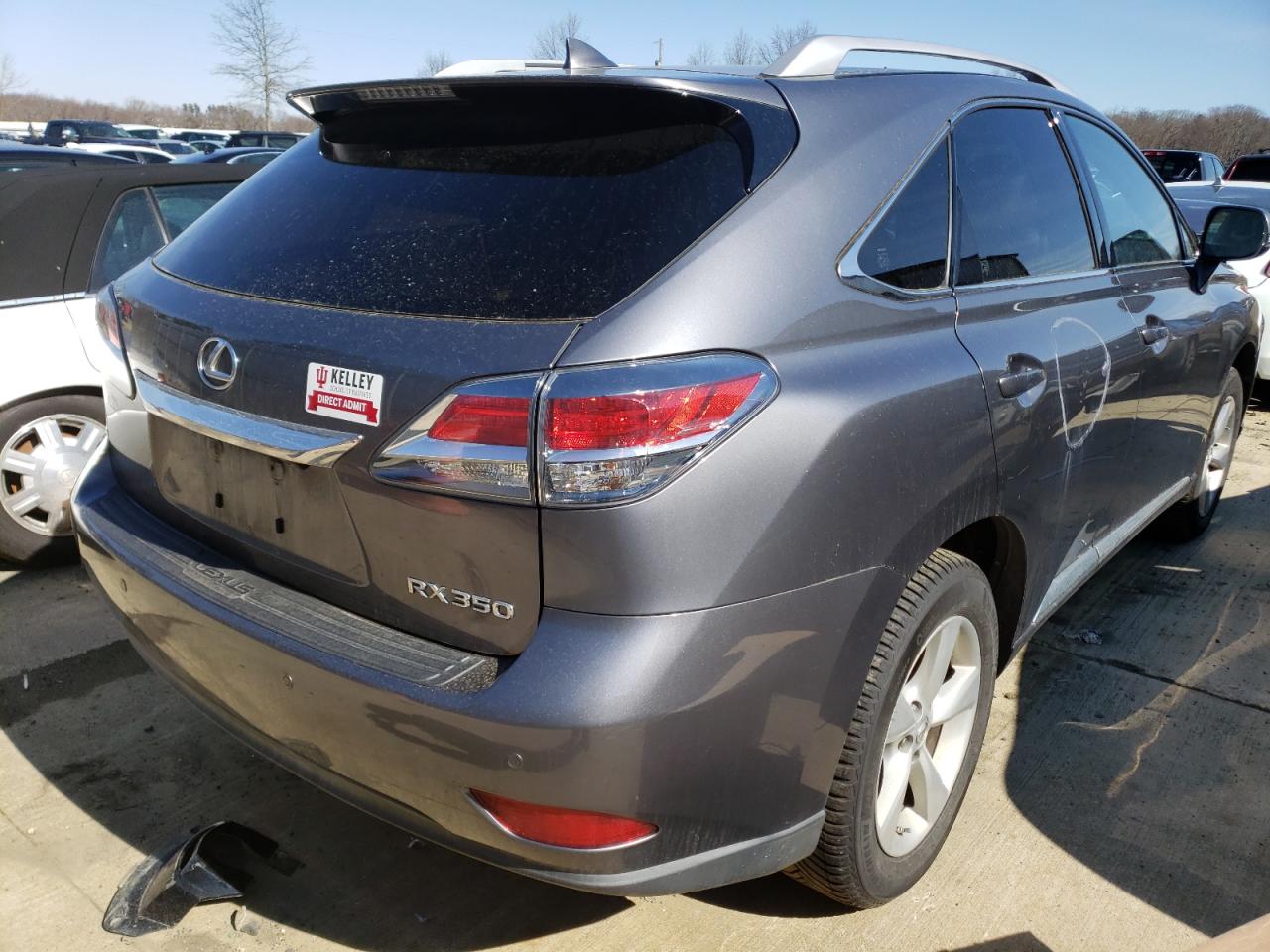 Photo 4 from auction – 2015 LEXUS RX 350 BAS with VIN JTJBK1BA9F2472433
