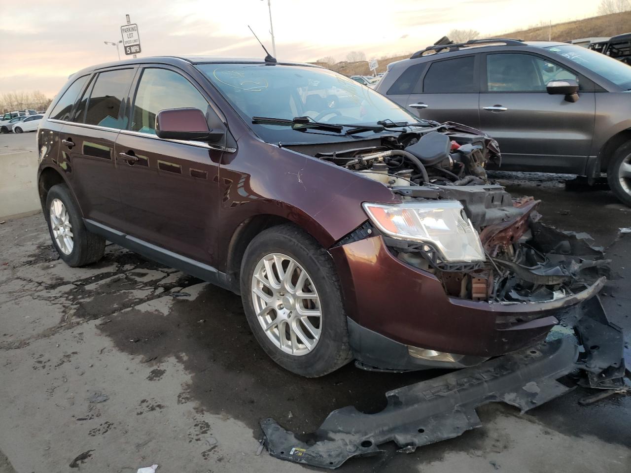 FORD EDGE LIMIT 2010 with VIN 2FMDK4KC6ABB45839 - Photo from auction