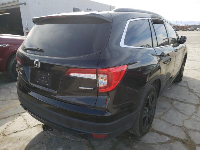 Photo 4 from auction – 2021 HONDA PILOT SE with VIN 5FNYF5H26MB009846