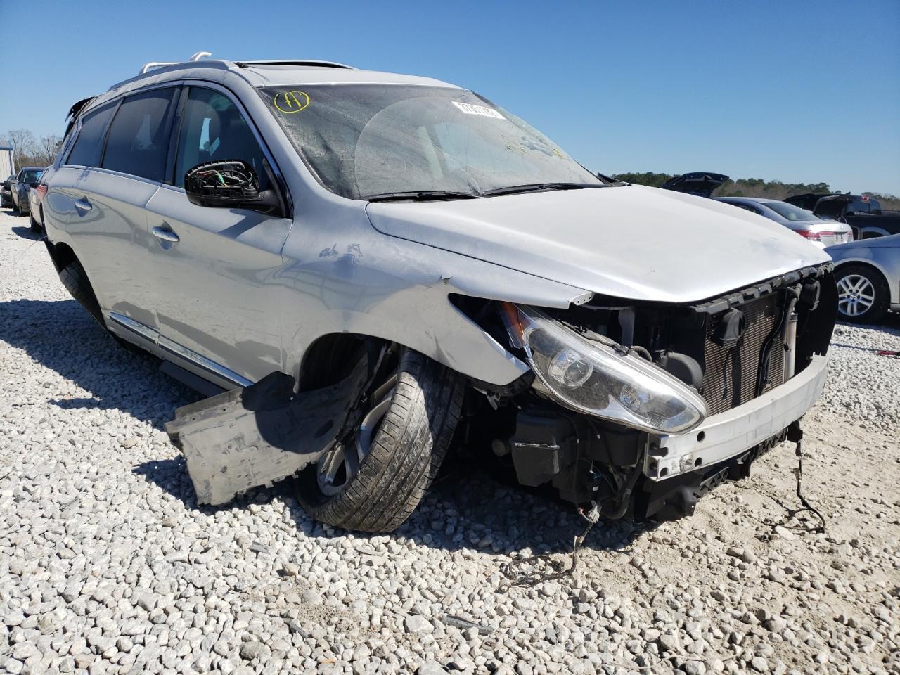 INFINITI JX35 2013 with VIN 5N1AL0MN6DC328931 - Photo from auction