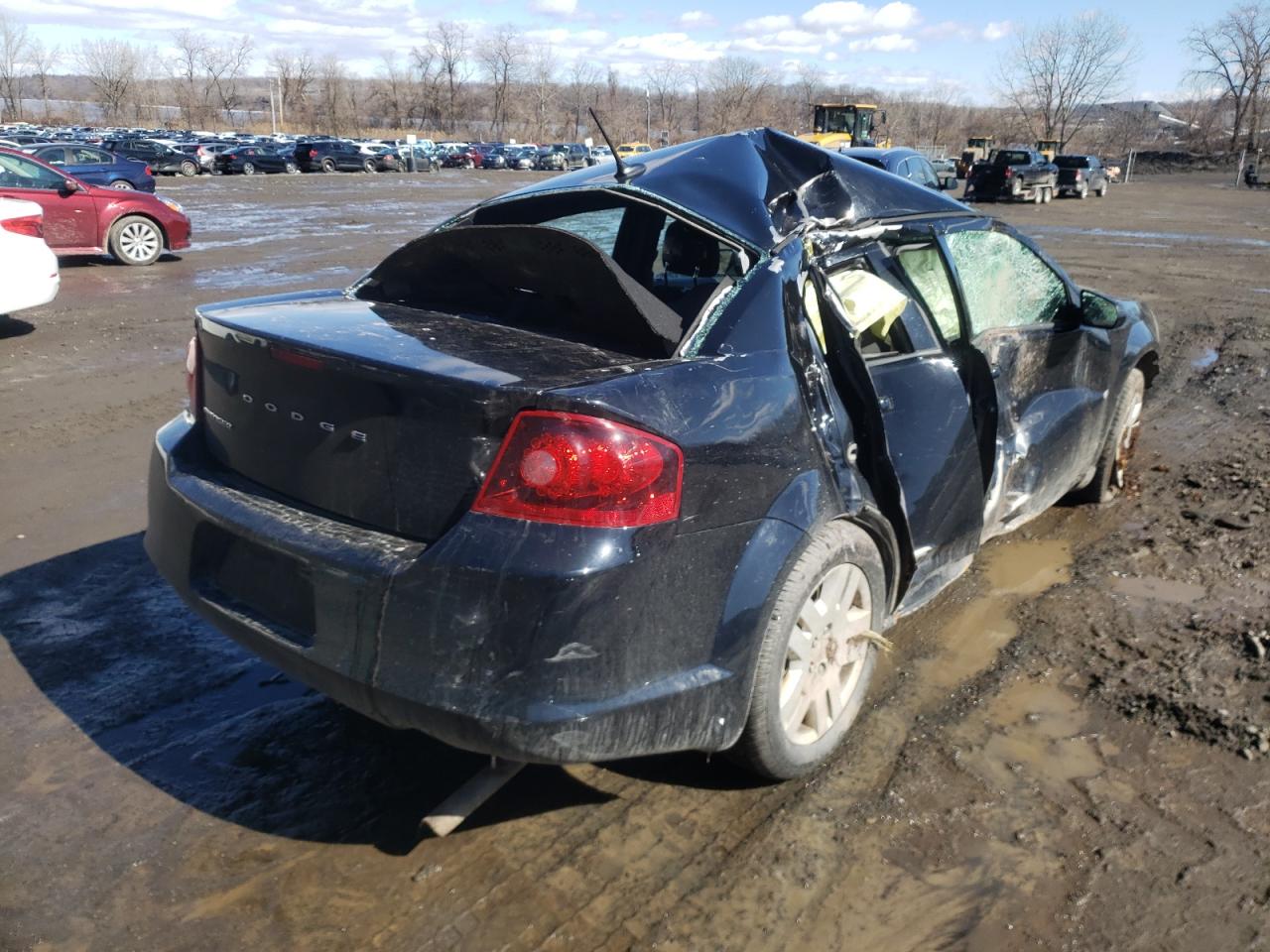Photo 4 from auction – 2014 DODGE AVENGER SE with VIN 1C3CDZAB5EN104567