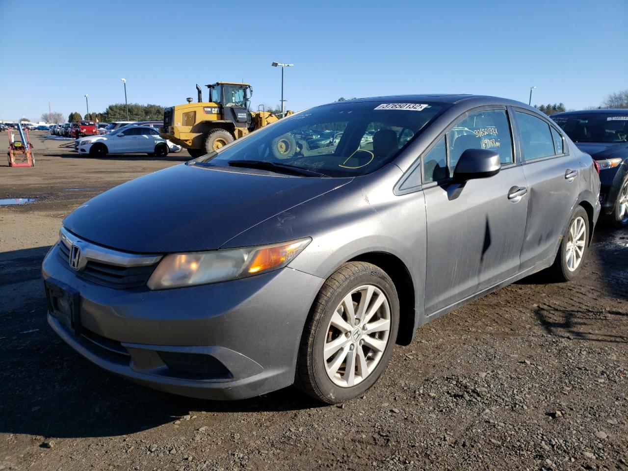 Photo 2 from auction – 2012 HONDA CIVIC EXL with VIN 2HGFB2F96CH553212