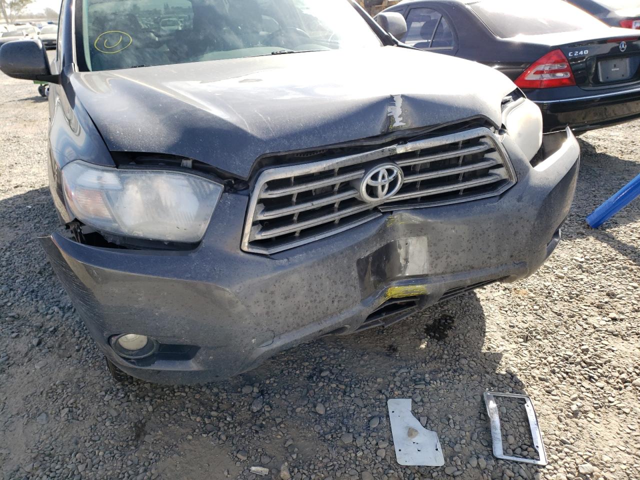 Photo 9 from auction – 2009 TOYOTA HIGHLANDER with VIN JTEES43A592144829