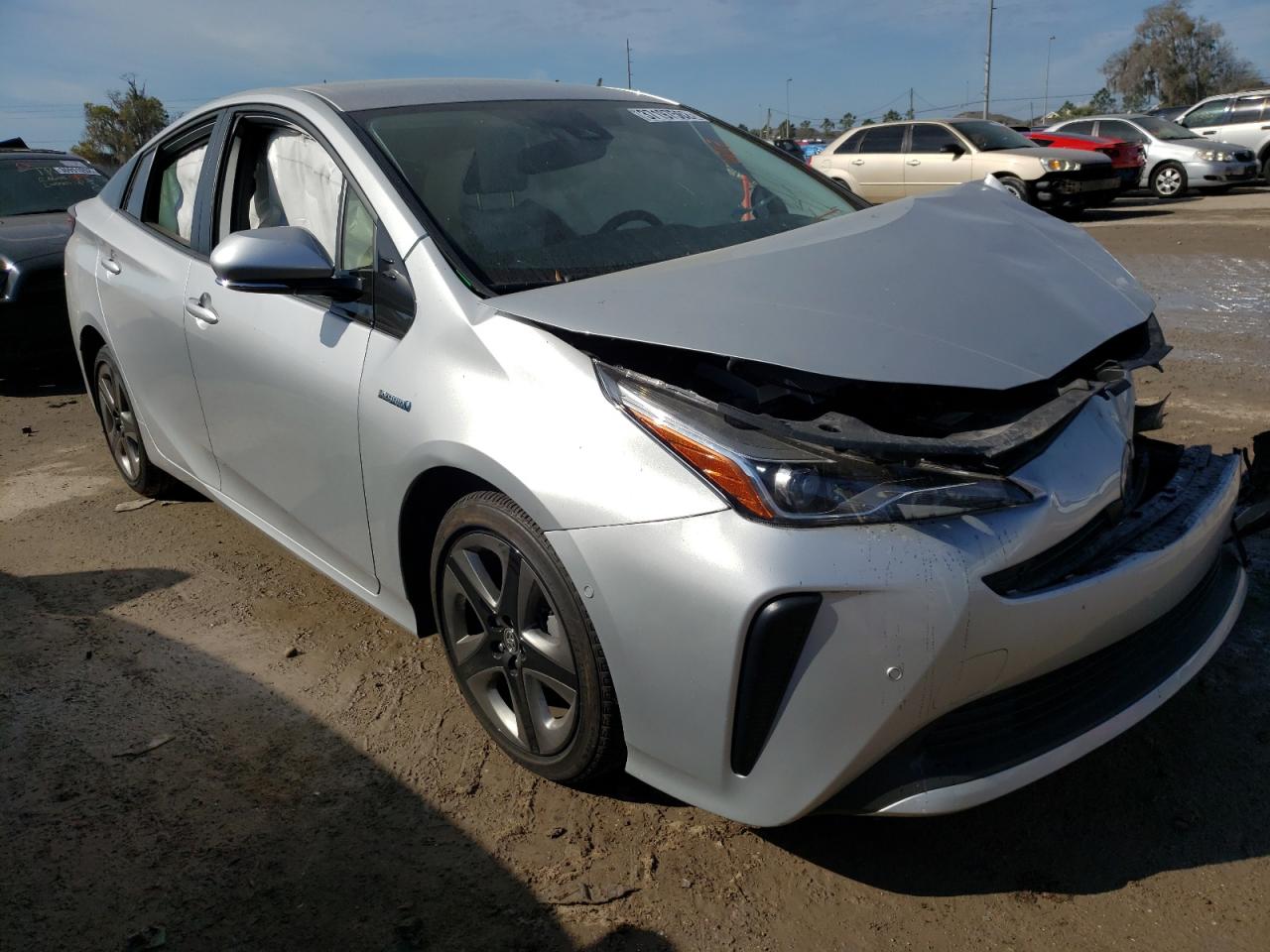 TOYOTA PRIUS 2019 with VIN JTDKARFU1K3073397 - Photo from auction