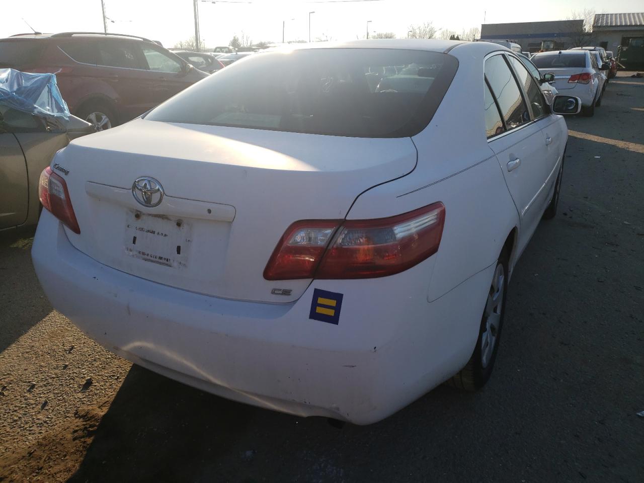 Photo 4 from auction – 2007 TOYOTA CAMRY CE with VIN 4T1BE46K67U569847