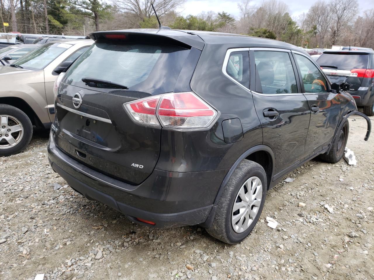 Photo 4 from auction – 2016 NISSAN ROGUE S with VIN 5N1AT2MV0GC814733