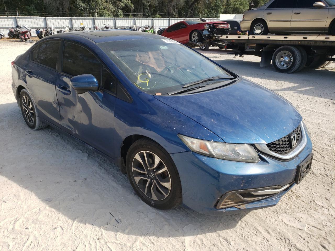 HONDA CIVIC EX 2014 with VIN 19XFB2F8XEE237994 - Photo from auction