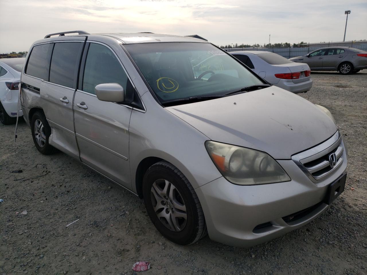 HONDA ODYSSEY EX 2006 with VIN 5FNRL38766B013167 - Photo from auction