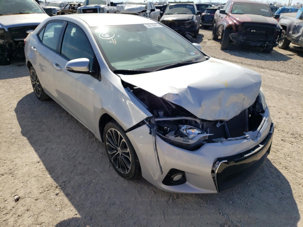 TOYOTA COROLLA L 2014 with VIN 2T1BURHE5EC101159 - Photo from auction