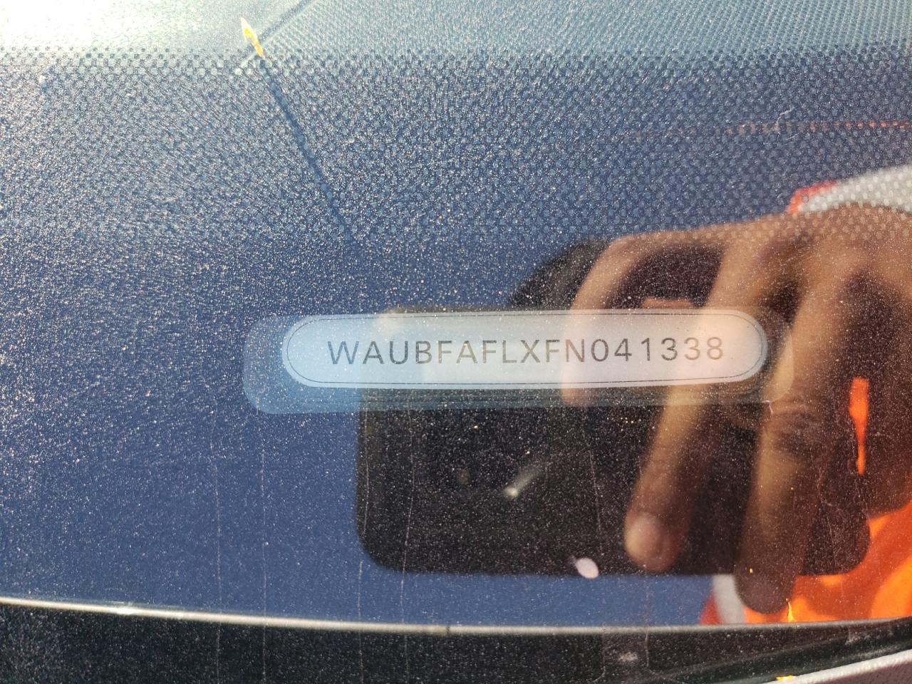Photo 10 from auction – 2015 AUDI A4 PREMIUM with VIN WAUBFAFLXFN041338