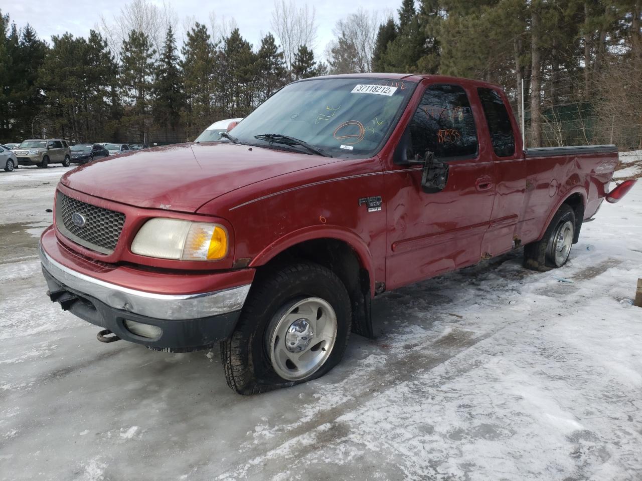 Photo 2 from auction – 2000 FORD F150 with VIN 1FTRX18L2YNB14278