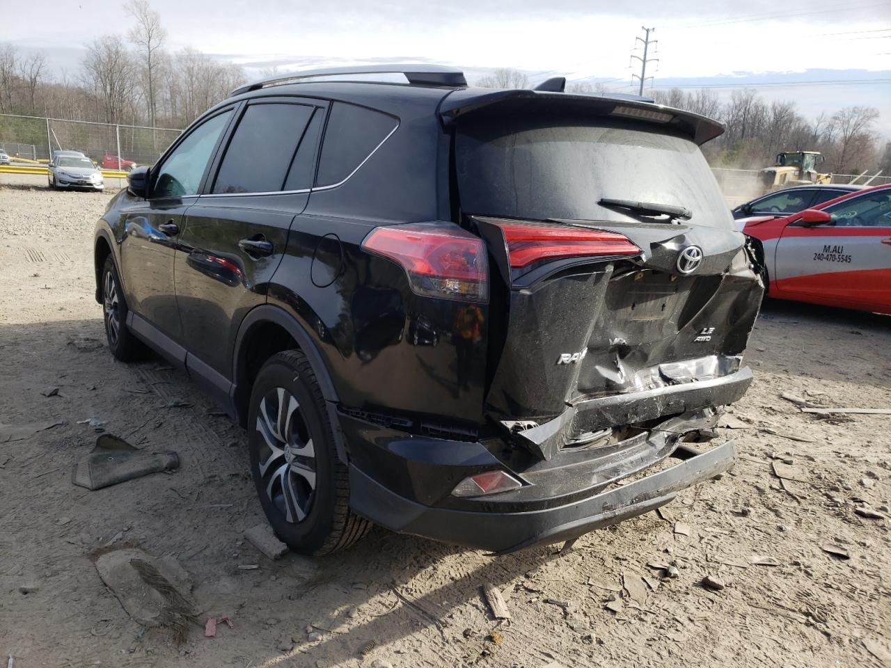 Photo 3 from auction – 2016 TOYOTA RAV4 LE with VIN 2T3BFREV7GW456647