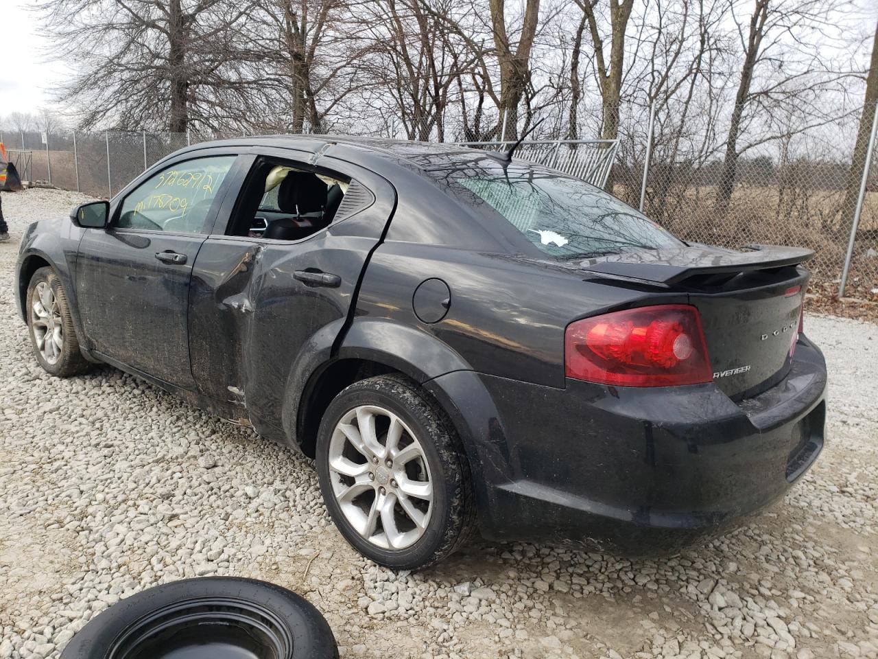 Photo 3 from auction – 2012 DODGE AVENGER R/ with VIN 1C3CDZBG4CN207244