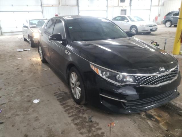 KIA OPTIMA EX 2016 with VIN 5XXGU4L39GG041686 - Photo from auction