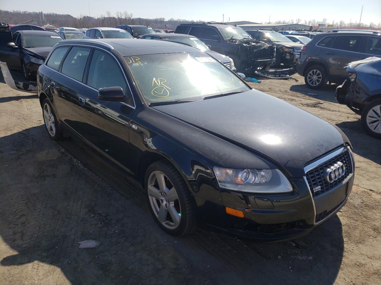 AUDI A6 AVANT Q 2008 with VIN WAUKH74F08N184702 - Photo from auction